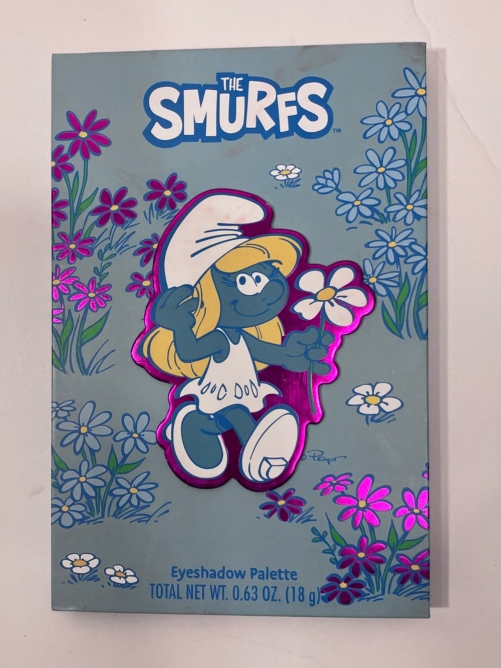 Smurfette Eyeshadow Palette - Blue Floral